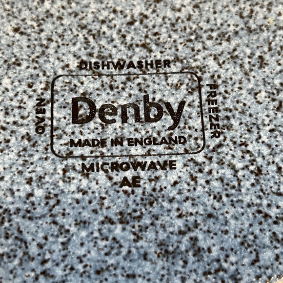 Denby Studio Blue Large Ridged Bowl - Picture 6 of 6